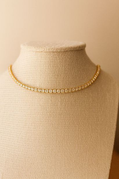 Colar riviera em ouro
